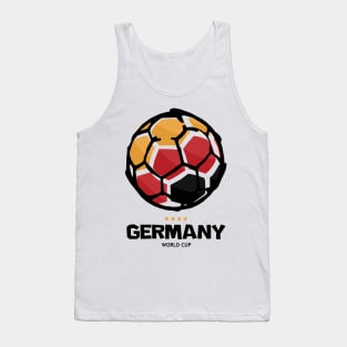 Germany Football Country Flag Tank Top